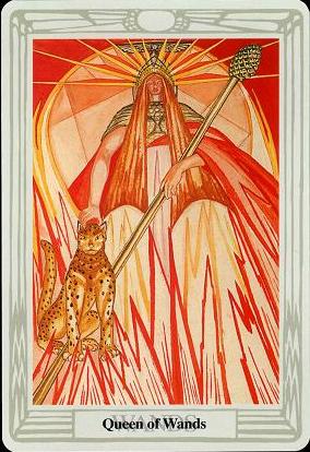 Queen of Wands, Thoth